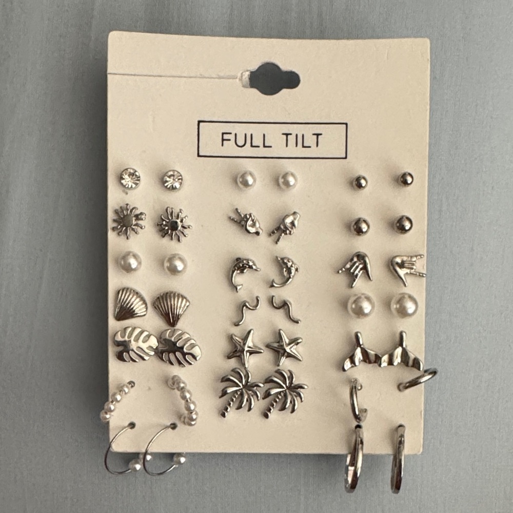 Full Tilt Silver Earring Collection